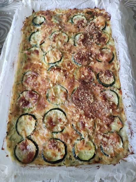 PASTEL DE CALABACIN RELLENO