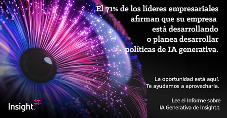 Una encuesta de Harris Poll para Insight revela que las empresas europeas apuestan por la IA generativa Una encuesta de Harris Poll para Insight revela que las empresas europeas apuestan por la IA generativa