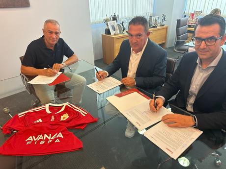 Avanza Fibra, patrocinador oficial del Real Murcia CF