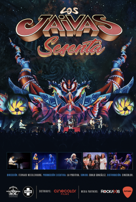 Desde el 7 al 10 de Septiembre: Concierto Aniversario “Los Jaivas Sesenta” en Cinemark y principales cines de Chile Los Jaivas sesenta