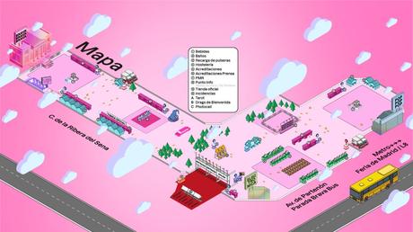 Mapa del Brava Madrid 2023