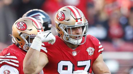 Nick Bosa acuerda con los 49ers y ganará más que Aaron Donald DE Nick Bosa, San Francisco 49ers