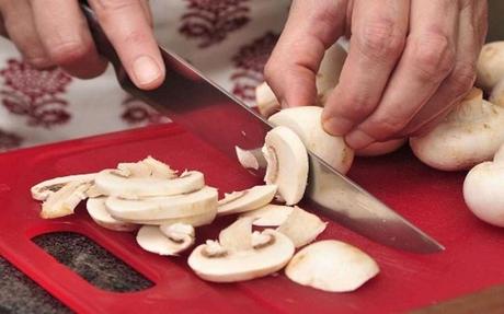 Ensalada con vinagreta de azafrán