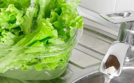 Ensalada con vinagreta de azafrán