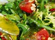 Ensalada vinagreta azafrán