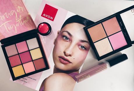 Maquillaje rosa avon baf week Paleta blush & Bronze rubor crema Shine bright