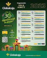 Programación Stand Global caja Feria de Albacete 2023