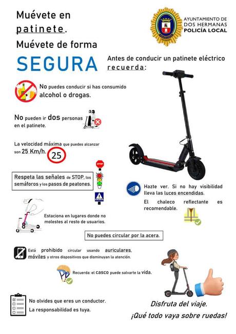 Campaña sobre el uso del patinete eléctrico por parte de la policía loca. Campaña sobre el uso del patinete eléctrico por parte de la policía loca.