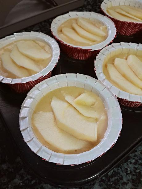 Muffins de manzana y canela