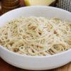 Spaghetti Cacio e Pepe spaghetti cacio e pepe receta facil pasta