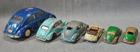 Volkswagen Escarabajo, o Beetle, de seis marcas diferentes