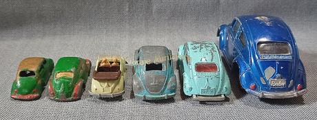 Volkswagen Escarabajo, o Beetle, de seis marcas diferentes