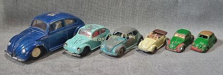 Volkswagen Escarabajo, o Beetle, de seis marcas diferentes