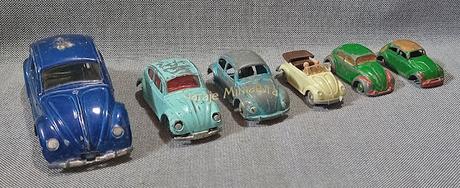 Volkswagen Escarabajo, o Beetle, de seis marcas diferentes