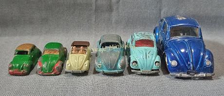 Volkswagen Escarabajo, o Beetle, de seis marcas diferentes