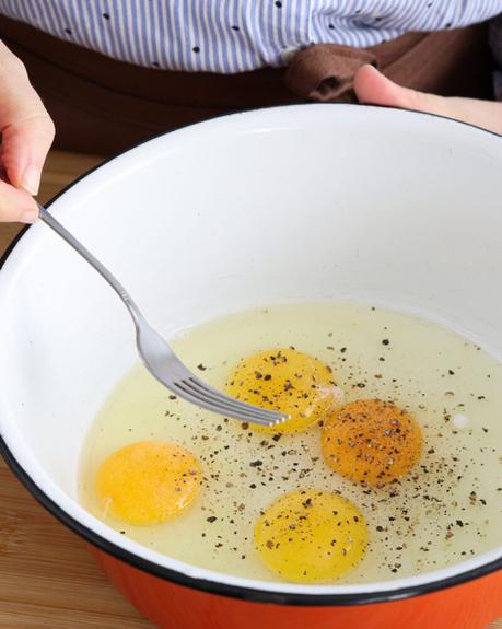 tortilla de espinaca queso facil rapida receta