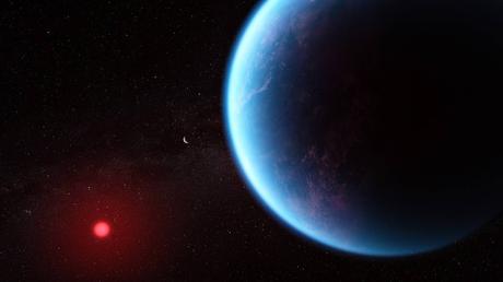 Webb descubre un lejano exoplaneta con océanos e indicios de vida