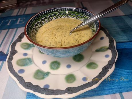 Mayonesa de eneldo - salsa de eneldo