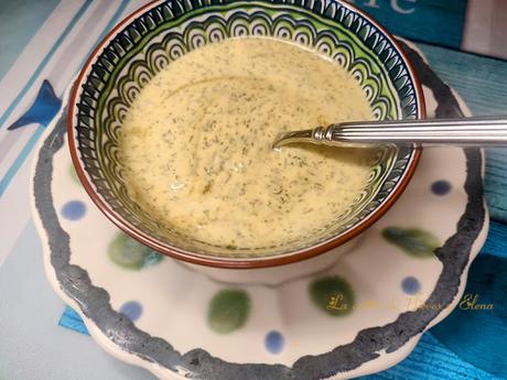 Mayonesa de eneldo - salsa de eneldo