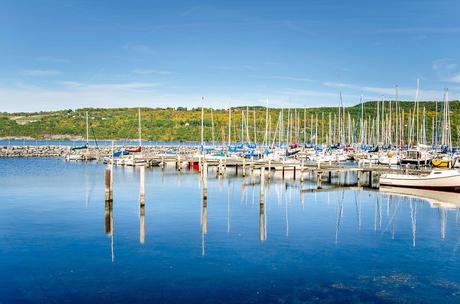 16 mejores lagos en Nueva York Marina en el lago Seneca