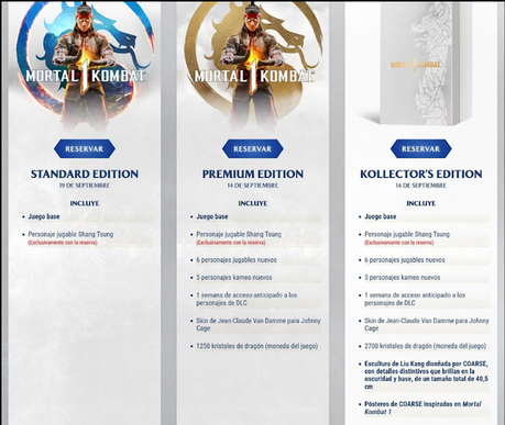 Mortal Kombat 1: Tráiler oficial de lanzamiento y más novedades