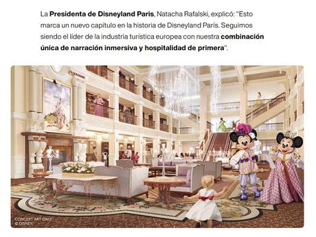 Descubre por dentro el renovado Disneyland Hotel de París, ahora repleto de princesas Disney