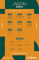 Programación Jardín Alhambra Madrid 2023