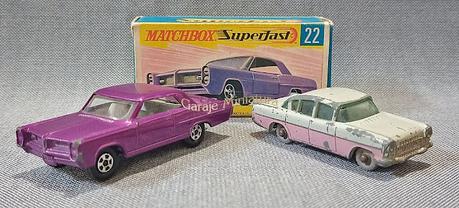 Vauxhall Cresta y Pontiac Gran Prix piezas #22 de Matchbox