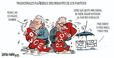 Más machismo entre artistas del comic que en el fútbol…y tamayazo o barbarie.