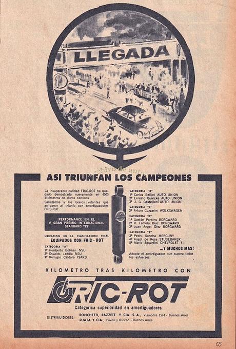 Fric-Rot se une a Gabriel para fabricar nuevos amortiguadores en 1964