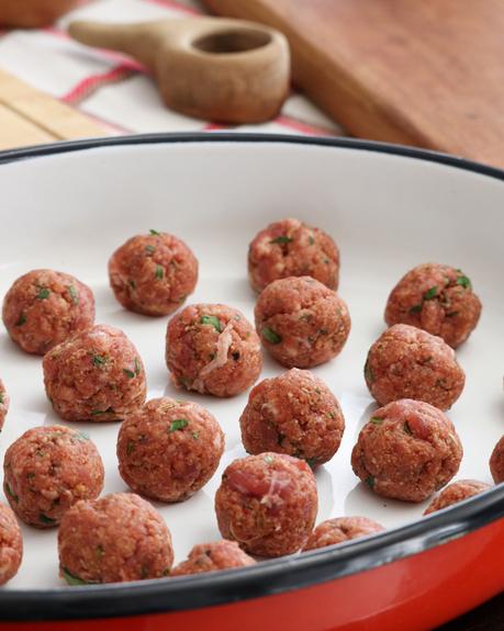 albondigas carne salsa facil rapido receta spaghetti