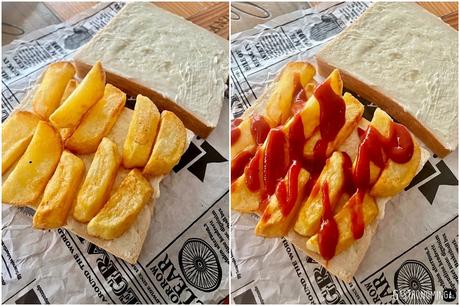 Chip butty, el sándwich británico para ponerte como un “gentleman”