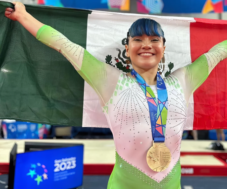 Alexa Moreno brilla en la Copa del Mundo de Gimnasia Artística con medalla de oro en Francia