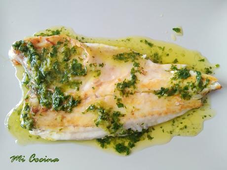LOMOS DE LUBINA A LA PLANCHA