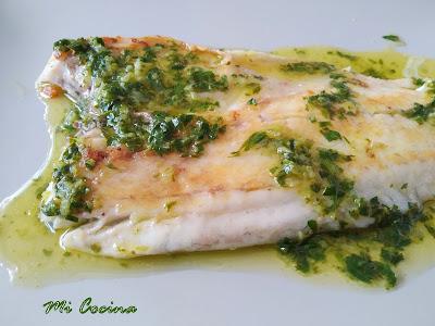 LOMOS DE LUBINA A LA PLANCHA