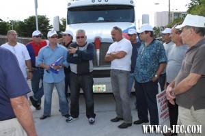 Reunión de mercenarios cubanos con diplomáticos yanquis a las puertas de otra Flotilla provocadora