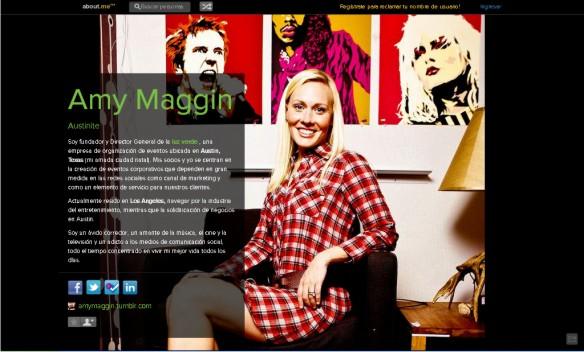 Crea una pagina en about.me y añade tus redes sociales