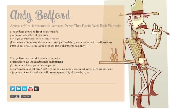 Crea una pagina en about.me y añade tus redes sociales