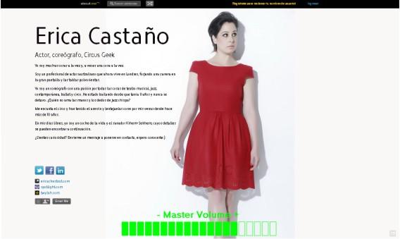 Crea una pagina en about.me y añade tus redes sociales