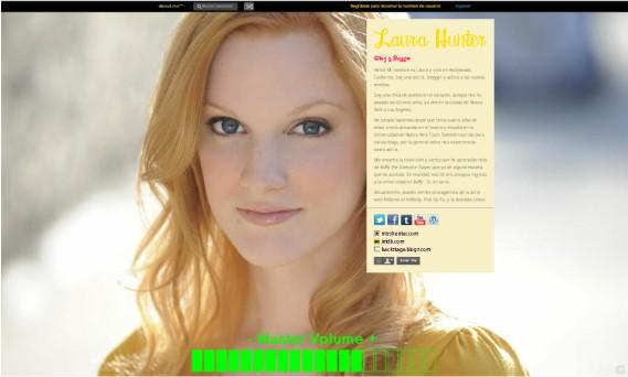 Crea una pagina en about.me y añade tus redes sociales