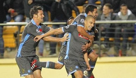 UCL: Nápoli, en octavos por primera vez