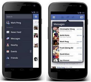 Se lanzará en breve una actualización de la aplicación de Facebook para Android