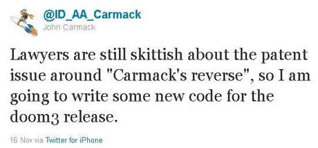 John nos enseña el código, y otros también deberían