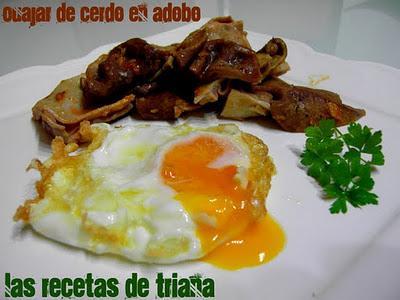 Cuajar de cerdo en adobo Cuajar de cerdo en adobo