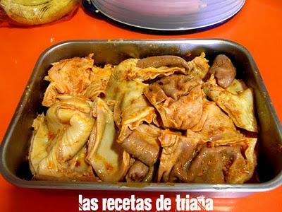 Cuajar de cerdo en adobo Cuajar de cerdo en adobo