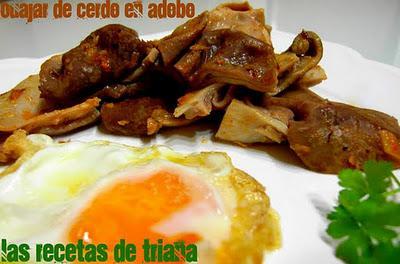 Cuajar de cerdo en adobo Cuajar de cerdo en adobo