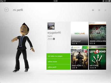 La aplicación Xbox Live para iPad está disponible, análisis a fondo