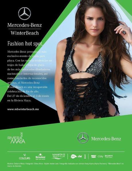 Mercedes-Benz WinterBeach pone de moda a la Riviera Maya