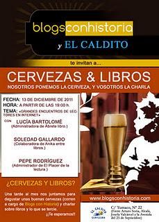 XVIII CERVEZAS Y LIBROS: GRANDES ENCUENTROS DE LECTORES EN INTERNET.