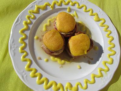 MEDALLONES DE SOLOMILLOS CON ALIOLI DE ALMENDRAS